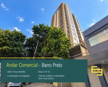 Imóvel Comercial para alugar, 150m² no Barro Preto, Belo Horizonte
