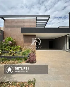Casa de Condomínio com 3 Quartos à venda, 157m² no Setlife Mirassol, Mirassol
