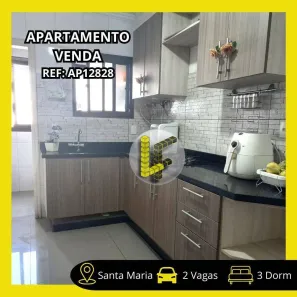 Apartamento com 3 Quartos à venda, 100m² no Santa Maria, São Caetano do Sul