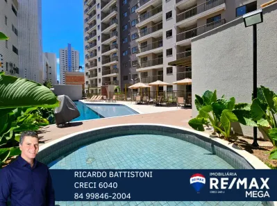 Apartamento com 2 Quartos para alugar, 59m² no Capim Macio, Natal