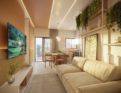 Apartamento com 2 Quartos à venda, 55m² no Setor Central, Goiânia