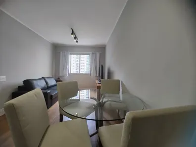 Apartamento com 1 Quarto para alugar, 42m² no Indianópolis, São Paulo