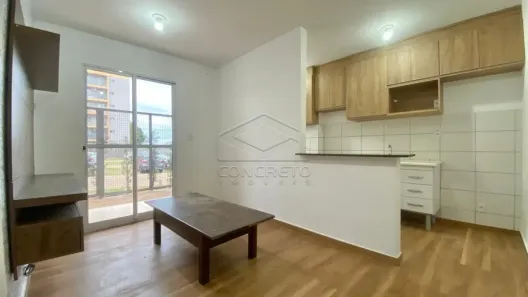 Apartamento com 2 Quartos para alugar, 46m² no Condomínio Jardim Alvorada, Jaú