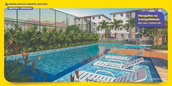 Apartamento com 2 Quartos à venda, 43m² no Marivan, Aracaju