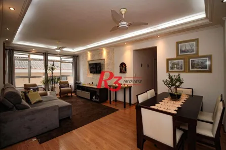 Apartamento com 2 Quartos à venda, 126m² no Marapé, Santos