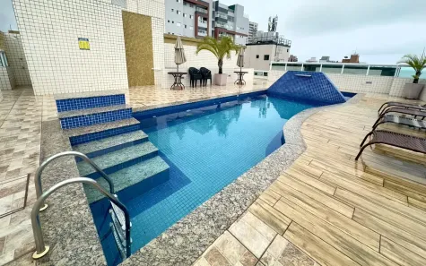 Apartamento com 1 Quarto à venda, 56m² no Guilhermina, Praia Grande