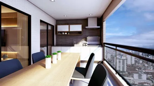 Apartamento com 2 Quartos à venda, 103m² no Guilhermina, Praia Grande
