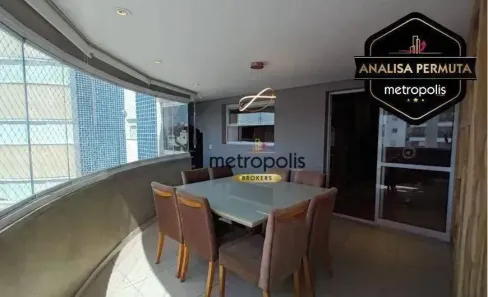 Apartamento com 3 Quartos à venda, 126m² no Vila Floresta, Santo André