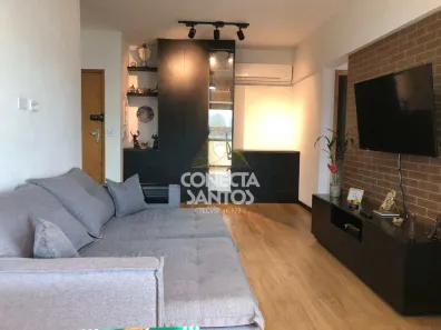 Apartamento com 2 Quartos à venda, 72m² no Macuco, Santos