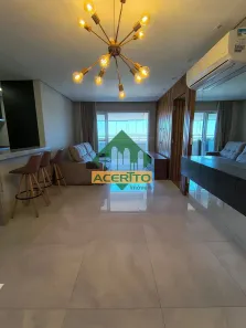 Apartamento com 3 Quartos para alugar, 103m² no Icaray, Araçatuba
