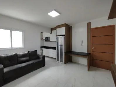 Apartamento com 2 Quartos para alugar, 49m² no Campestre, Santo André