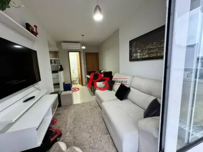 Apartamento com 2 Quartos para alugar, 59m² no Gonzaga, Santos