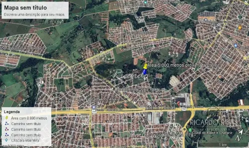 Lote/Terreno à venda, 5000m² no Chácaras Buritis, Goiânia