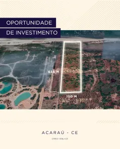 Lote/Terreno à venda, 95035m² no Aranaú, Acaraú