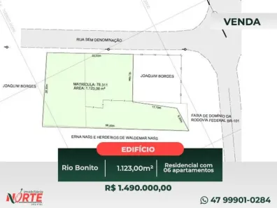à venda, 390m² no Rio Bonito (Pirabeiraba), Joinville