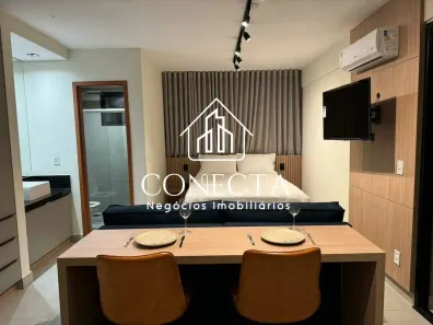 Apartamento com 1 Quarto para alugar, 32m² no Saraiva, Uberlândia