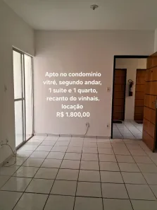 Apartamento com 2 Quartos para alugar, 58m² no Vinhais, São Luís