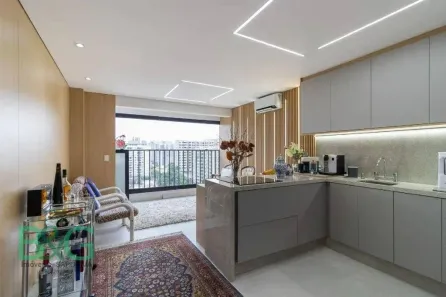 Apartamento com 2 Quartos para venda ou aluguel, 53m² no Indianópolis, São Paulo