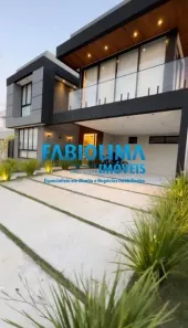 Casa de Condomínio com 5 Quartos à venda, 524m² no Alphaville (Abrantes), Camaçari