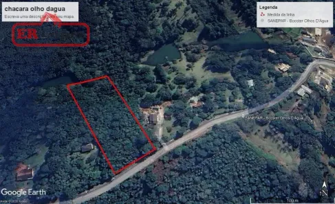 Fazenda/Sítio à venda, 7735m² no Chácaras Olhos D´água, Campina Grande do Sul