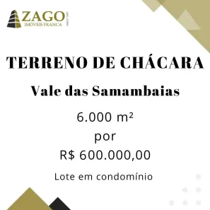 Lote/Terreno à venda, 6000m² no Centro, Franca