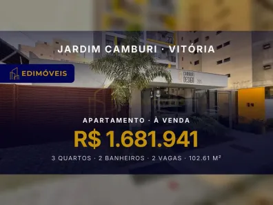 Apartamento com 3 Quartos à venda, 102m² no Jardim Camburi, Vitória