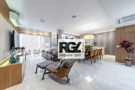 Apartamento com 3 Quartos à venda, 172m² no Pompéia, Santos