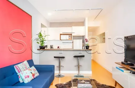 Flat com 1 Quarto à venda, 39m² no Indianópolis, São Paulo