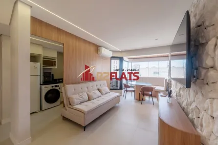 Flat com 1 Quarto para alugar, 45m² no Itaim Bibi, São Paulo