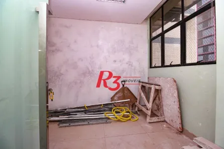 Sala Comercial para alugar, 90m² no Centro, Santos