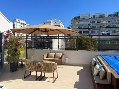 Cobertura com 4 Quartos para alugar, 265m² no Lagoa, Rio de Janeiro