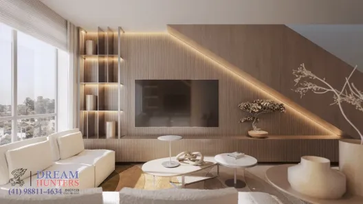 Apartamento com 3 Quartos à venda, 122m² no Ahú, Curitiba