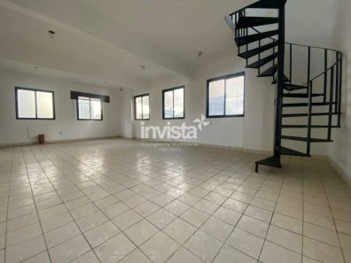 Sala Comercial à venda, 170m² no Gonzaga, Santos