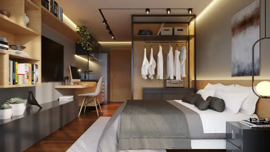 Apartamento com 1 Quarto à venda, 22m² no São Mateus, Juiz de Fora