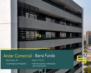 Imóvel Comercial para alugar, 1115m² no Parque Industrial Tomas Edson, São Paulo