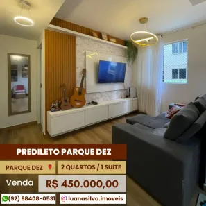 Apartamento com 2 Quartos à venda, 55m² no Parque 10 de Novembro, Manaus