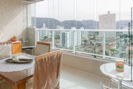 Apartamento com 3 Quartos à venda, 88m² no Campo Grande, Santos