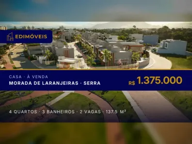 Casa com 4 Quartos à venda, 137m² no Morada de Laranjeiras, Serra