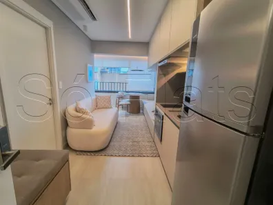 Apartamento com 1 Quarto para alugar, 40m² no Cerqueira César, São Paulo