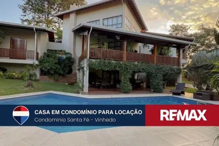 Casa de Condomínio com 4 Quartos para alugar, 598m² no Caixa D´Água, Vinhedo
