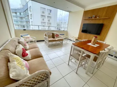 Apartamento com 2 Quartos para alugar, 110m² no Pitangueiras, Guarujá