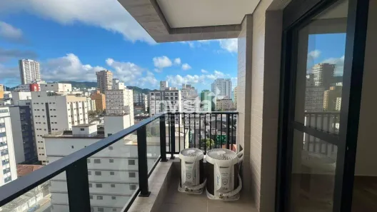 Apartamento com 1 Quarto para alugar, 60m² no Aparecida, Santos