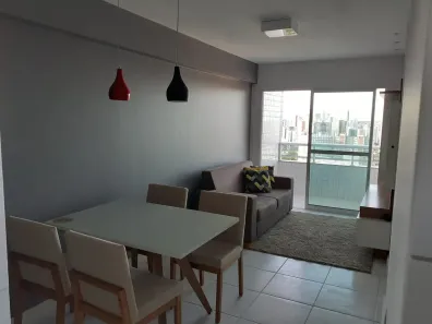 Apartamento com 2 Quartos para alugar, 52m² no Santo Amaro, Recife