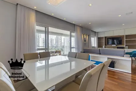 Apartamento com 3 Quartos para alugar, 175m² no Vila Cordeiro, São Paulo