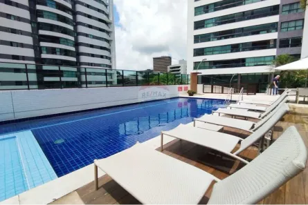 Apartamento com 4 Quartos para alugar, 207m² no Monteiro, Recife