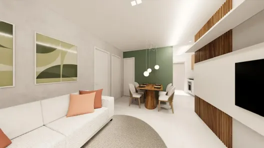 Apartamento com 2 Quartos à venda, 51m² no Centro, Belford Roxo