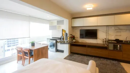 Flat com 1 Quarto para alugar, 30m² no Brooklin Paulista, São Paulo