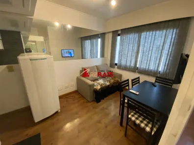 Flat com 1 Quarto para alugar, 28m² no Indianópolis, São Paulo