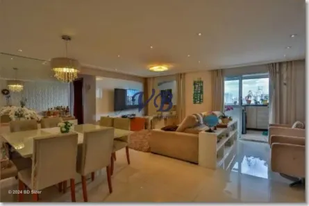 Apartamento com 3 Quartos à venda, 115m² no Vila Valparaíso, Santo André