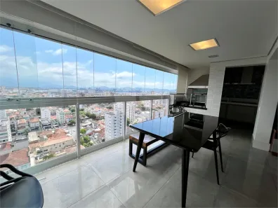 Apartamento com 3 Quartos para alugar, 131m² no Embaré, Santos